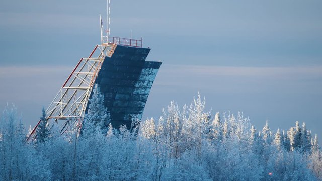 A decommissioned Norad installation in the Northwest Territories.