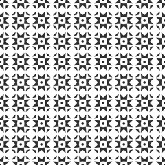 Abstract geometric Seamless pattern . Repeating geometric Black and white texture. geometric decoration