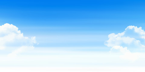 Obraz premium 空 雲 風景 背景 