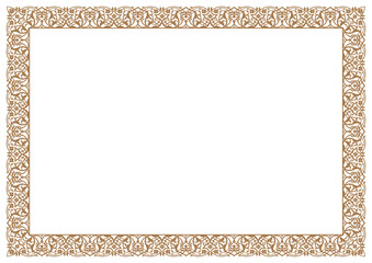 Frame & Border Floral Ornament