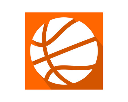basketball pop sport equipment image vector icon logo