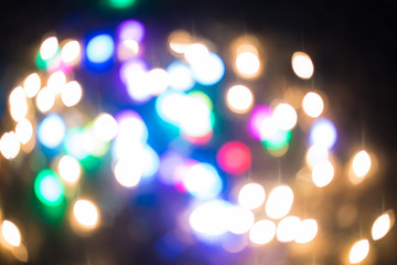 Bokeh - Abstract blurred background - Colorful