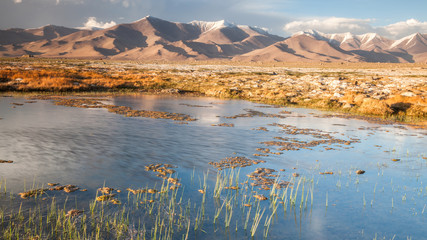 Nice view of Pamir in Tajikistan