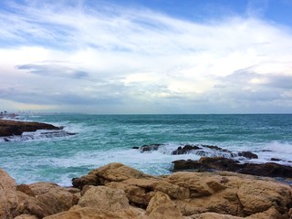 Sicht von mittelmeer