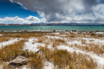 Nice view of Pamir in Tajikistan