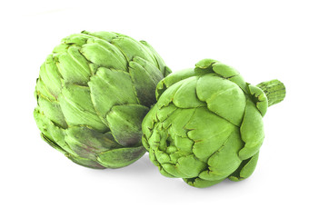Obraz premium artichoke isolated on white background