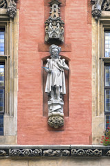 Fototapeta na wymiar Sculptures for Wroclaw