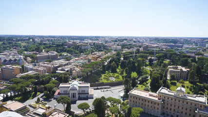 Obraz premium Panorama view of Vatican city, Vatican 