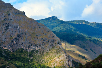 Naklejka premium Mountains in Calabria, Italy