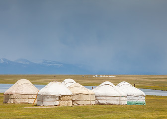 Nice Mountains in Kyrgyzstan country