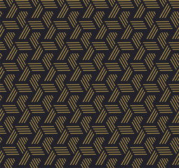 dark geometric pattern