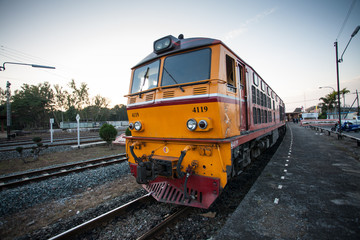 old Thai train