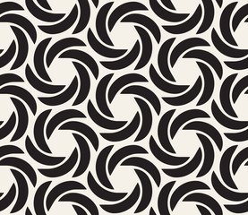 Vector seamless pattern. Modern stylish abstract texture. Repeating geometric tiles