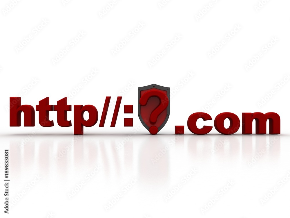 Fototapete 3d rendering http question mark com