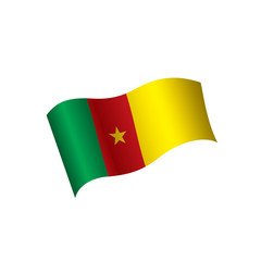 Cameroon flag, vector illustration