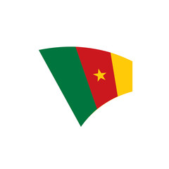Cameroon flag, vector illustration