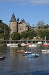 Château de Gilles de Rais, dit Barbe Bleue, à Pornic, 44, France