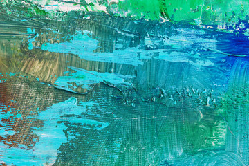 Fototapeta na wymiar abstract oil paint texture on canvas, background