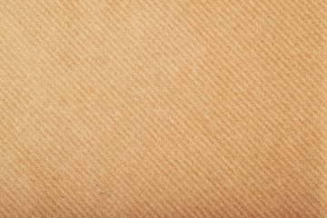 Brown wrapping paper fragment