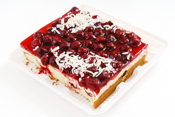 cherry cake with almond