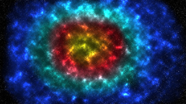 space and the starry sky