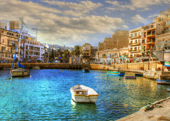 Beautiful Malta,buildings and boats