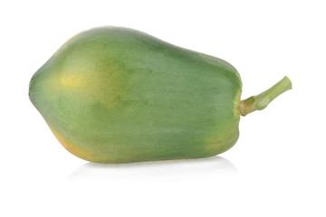 papaya isolated on a white background