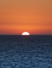 Fototapeta na wymiar Golden Sunset