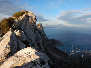 beautiful view from the top of Gibraltar rock