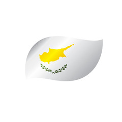 Cyprus flag, vector illustration