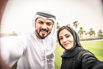 Arabian couple
