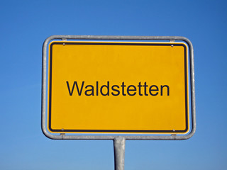 ortseingangsschild waldstetten