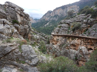 former scary route caminito del rey in el chorro