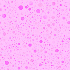 Watercolor confetti seamless pattern. Hand painted overwhelming circles. Watercolor confetti circles. Purple scattered circles pattern. 213.