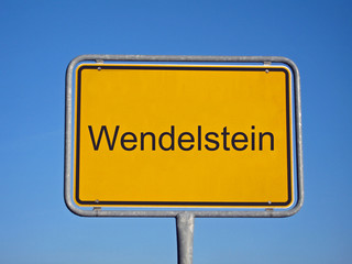 ortseingangsschild wendelstein