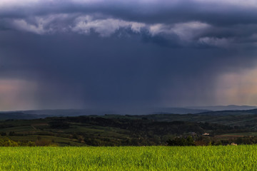 Poland spring storm