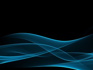      Abstract blue waves modern background 
