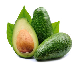 Avocado fruits.