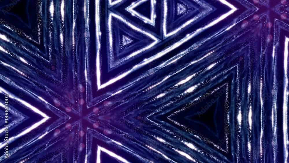 Poster virtual space with depth of field for hud digital elements. loop blue background illustrating the mi