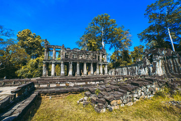 Fototapeta na wymiar Preah Khan temple, Siem Reap, Cambodia