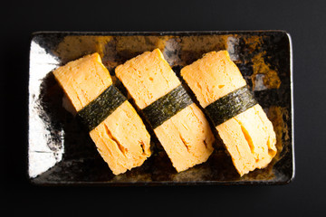 Tamago Nigiri Sushi Egg Sushi