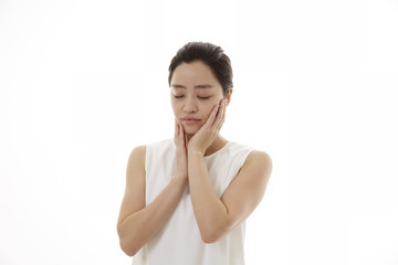 Fototapeta premium 女性 美容 スキンケア