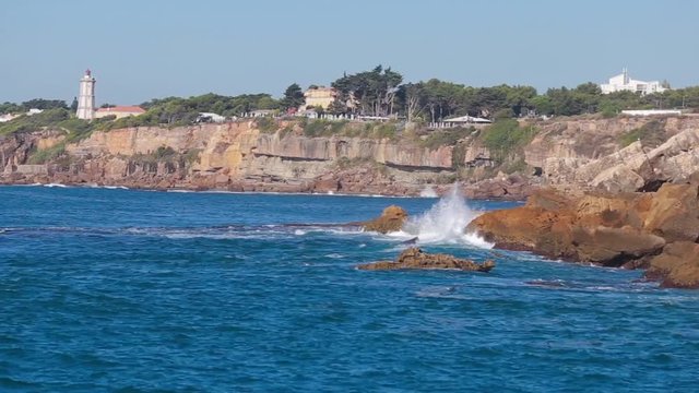boca do inferno famous view ocean lisbon