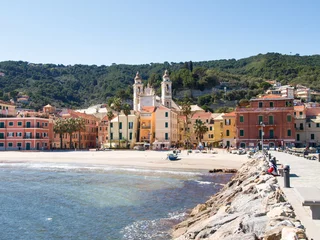 Laigueglia, Blick vom Meer