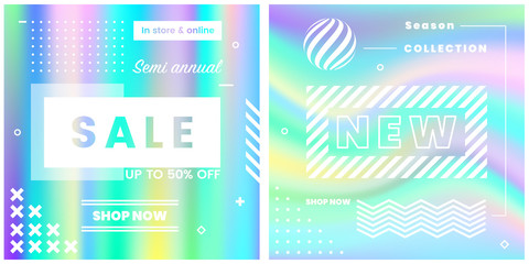 Vector Design for Sale Web Banners, Posters