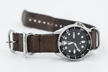 Leather Watch