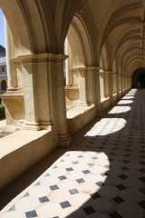 Fototapeta premium Cloître de l'abbaye de Fontevraud, France