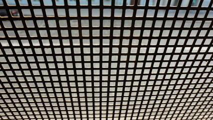 Background with a grid.