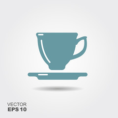 Tea Cup Vector Icon
