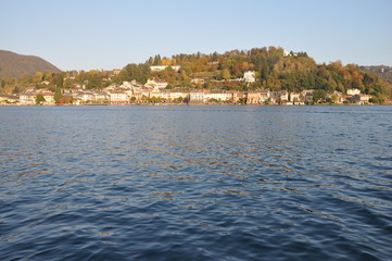 Fototapeta premium Ortasee im Piemont